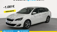 Blanco Usado 2017 Peugeot 308 Allure Familiar | 11.900 € (Precio justo)