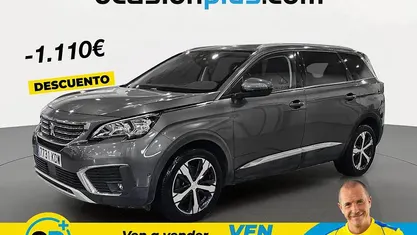 Brugt Peugeot 5008 Allure 120 HK (88 kW) 2017 Grå Pickup / Ladvogn