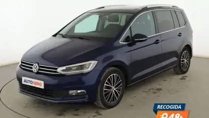 Usado VW Touran Sport 150 CV (110 kW) 2018 Azul Monovolumen