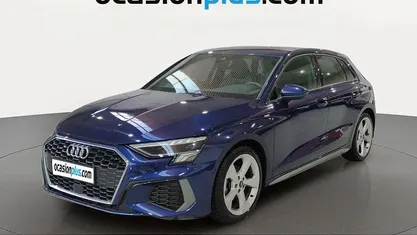 Usado Audi A3 Sportback S-Line 150 CV (110 kW) 2023 Azul Utilitario