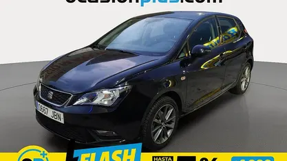 Usado Seat Ibiza I-Tech 90 CV (66 kW) 2014 Negro Utilitario