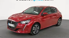 Rojo Usado 2020 Peugeot 208 Allure Utilitario | 10.355 € (Precio justo)