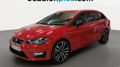 Brugt Seat Leon FR 150 HK (110 kW) 2014 Rød MPV