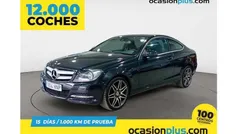Negro Usado 2013 Mercedes C220 Coupe | 14.300 € (Precio justo)