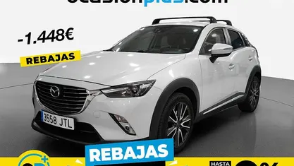 Blanco Usado 2016 Mazda CX-3 Luxury SUV | 12.852 € (Precio justo)