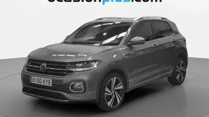 Usado VW T-Cross Sportline 115 CV (84 kW) 2019 Gris SUV