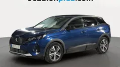 Azul Usado 2021 Peugeot 3008 Allure SUV | 19.991 € (Precio justo)