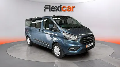 Usado Ford Transit Custom Trend 131 CV (96 kW) 2023 Azul Familiar