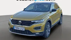 Amarillo Usado 2021 VW T-Roc Sportline SUV | 21.728 € (Buen precio)