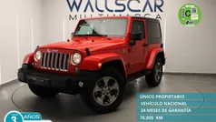 Rojo Usado 2017 Jeep Wrangler Sahara SUV | 39.690 € (Precio justo)