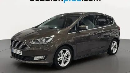 Brugt Ford C-MAX Titanium 125 HK (91 kW) 2017 Brun MPV