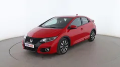 Rojo Usado 2015 Honda Civic Elegance Utilitario | 14.299 € (Precio justo)