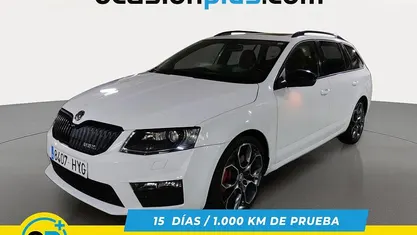Blanco Usado 2014 Skoda Octavia RS Familiar | 16.890 € (Precio justo)