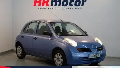Używany Nissan Micra 80 KM (58 kW) 2004 Niebieski Hatchback