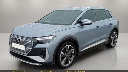Usado Audi Q4 e-tron S-Line 150 kW (204 CV) 2022 Azul SUV