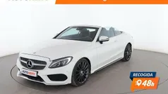 Usado 2016 Mercedes C220 AMG line Descapotable | 27.999 € (Precio justo)