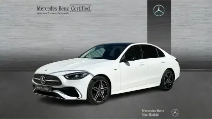 Usado Mercedes C300e 313 CV (230 kW) 2025 Blanco Berlina