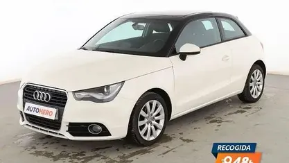 Usado Audi A1 Attraction 90 CV (66 kW) 2014 Blanco Utilitario