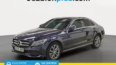 Azul Usado 2016 Mercedes C220 Berlina | 21.690 € (Precio justo)