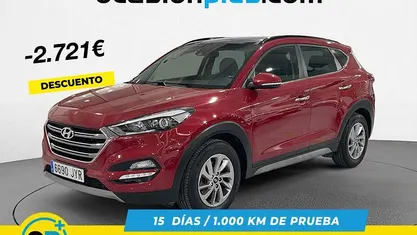 Rojo Usado 2017 Hyundai Tucson SUV | 14.769 € (Precio justo)