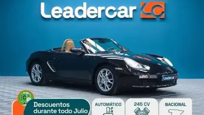 Usado Porsche Boxster 245 CV (180 kW) 2007 Negro Descapotable