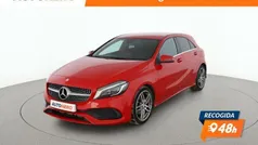 Rojo Usado 2016 Mercedes A200 AMG line Utilitario | 18.399 € (Precio justo)