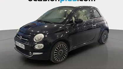 Negro Usado 2018 Fiat 500C Lounge Descapotable | 7900 € (Super precio)
