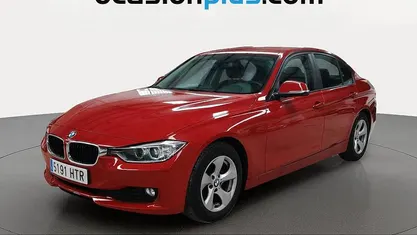 Usado BMW 320 Efficient Dynamics 163 CV (119 kW) 2013 Rojo Berlina