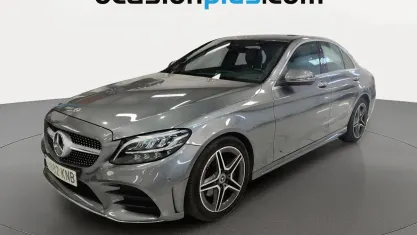 Usado Mercedes C220 AMG 194 CV (142 kW) 2018 Gris Berlina