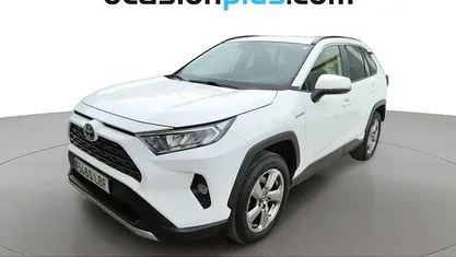Usado Toyota RAV4 Hybrid Advance 218 HP (160 kW) 2019 Branco SUV