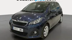 Azul Usado 2017 Peugeot 108 Active Utilitario | 7490 € (Precio justo)
