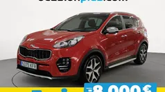 Rojo Usado 2017 Kia Sportage GT-Line SUV | 17.250 € (Precio justo)