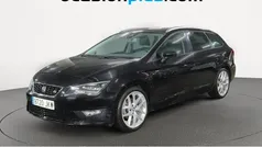 Negro Usado 2015 Seat Leon ST FR Familiar | 15.900 € (Precio justo)