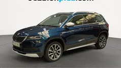 Azul Usado 2021 Skoda Karoq SUV | 20.537 € (Precio justo)