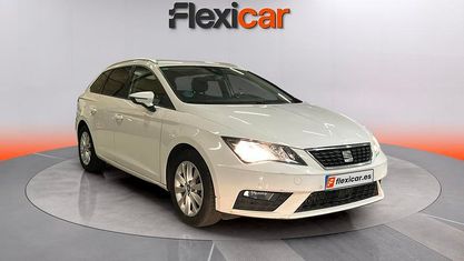 Usado Seat Leon ST Reference 116 CV (85 kW) 2019 Blanco Familiar