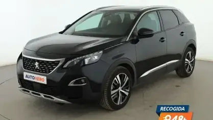 Usado Peugeot 3008 Allure 130 CV (95 kW) 2019 Negro SUV