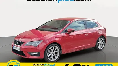 Usado Seat Leon FR 150 CV (110 kW) 2015 Rojo Utilitario
