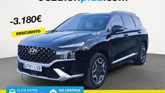Negro Usado 2021 Hyundai Santa Fe Style SUV | 34.990 € (Precio justo)