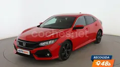 Rojo Usado 2018 Honda Civic Elegance Berlina | 18.299 € (Precio justo)