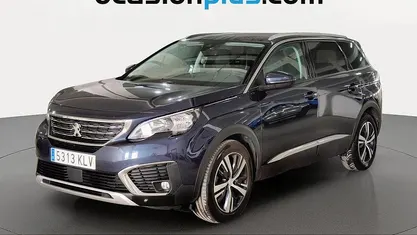 Usado Peugeot 5008 Allure 130 CV (95 kW) 2018 Azul SUV