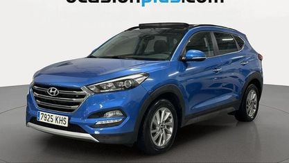 Usado Hyundai Tucson 141 HP (103 kW) 2018 Azul SUV