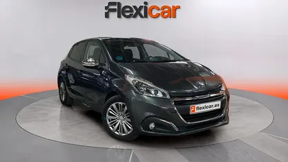 Usado Peugeot 208 Allure 100 CV (73 kW) 2017 Gris Utilitario