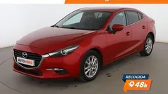 Rojo Usado 2017 Mazda 3 Style Berlina | 14.599 € (Precio justo)