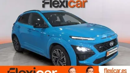 Usado Hyundai Kona N Line 120 CV (88 kW) 2023 Azul SUV