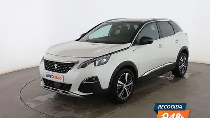 Blanco Usado 2019 Peugeot 3008 GT-line SUV | 14.999 € (Precio justo)