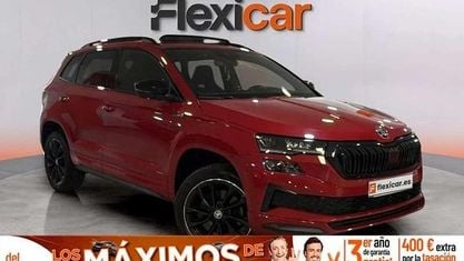 Begagnad Skoda Karoq SportLine 150 HK (110 kW) 2022 Röd SUV