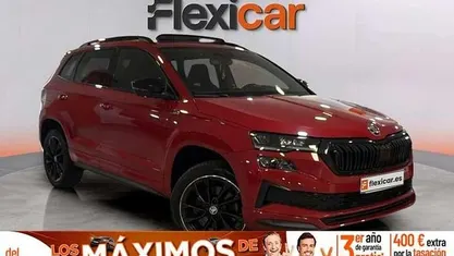 Usado Skoda Karoq SportLine 150 HP (110 kW) 2022 Vermelho SUV
