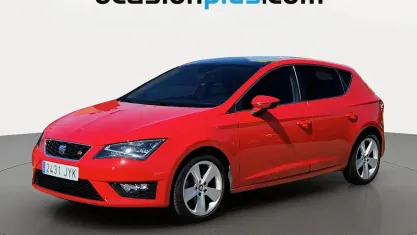 Usado Seat Leon FR 150 CV (110 kW) 2017 Rojo Utilitario