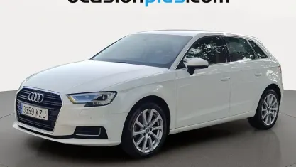 Usado Audi A3 Sportback Design 116 CV (85 kW) 2019 Blanco Utilitario