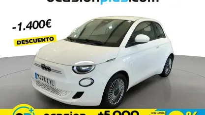 Brugt Fiat 500e Icon 86 kW (118 HK) 2022 Hvid Hatchback